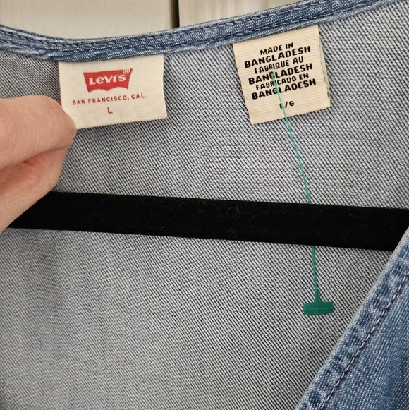 Levi's Womens Delray Short Sleeve Mini Dress - Picture 6 of 6